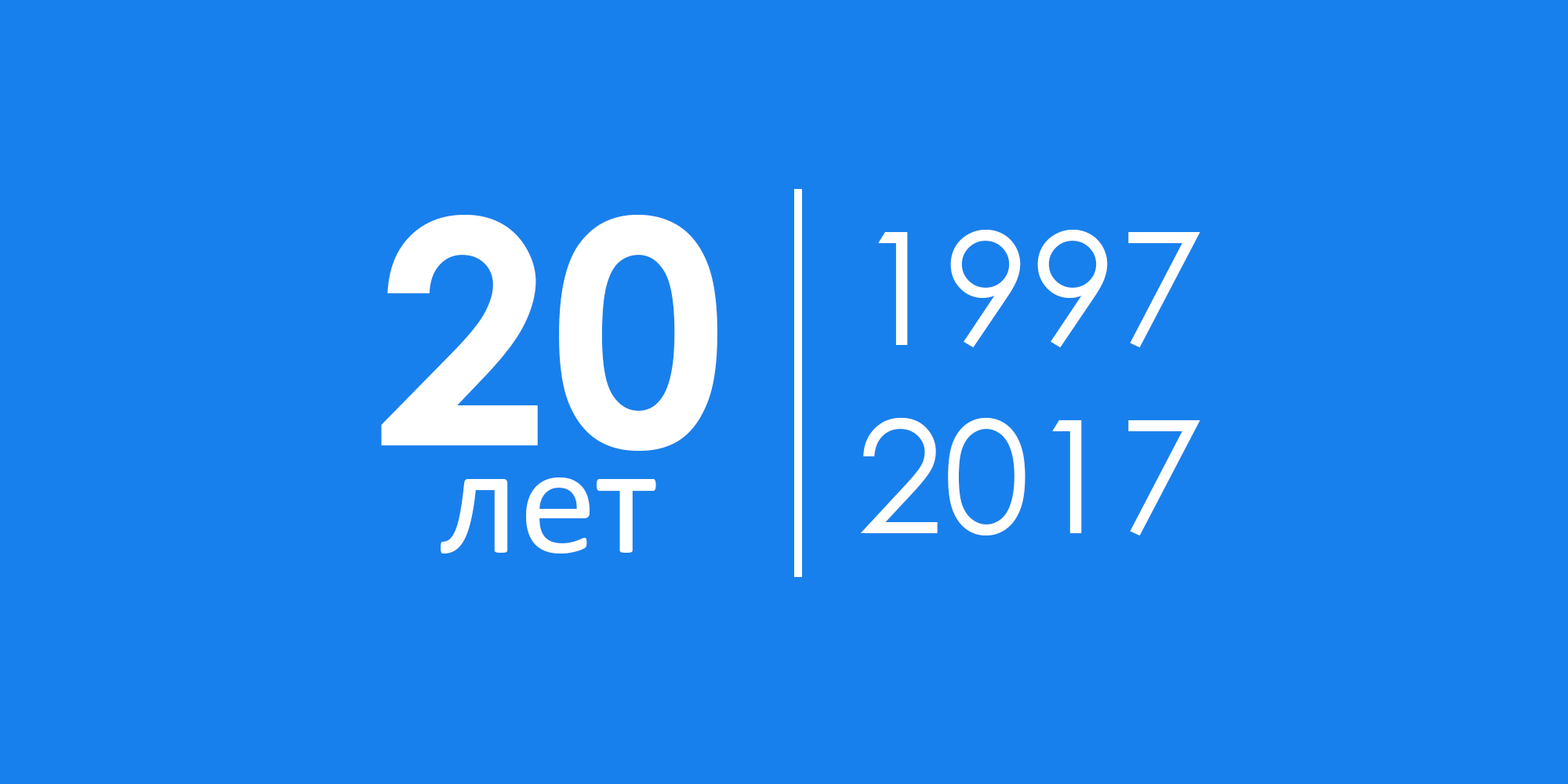 Компании «Гексагон» 20 лет!