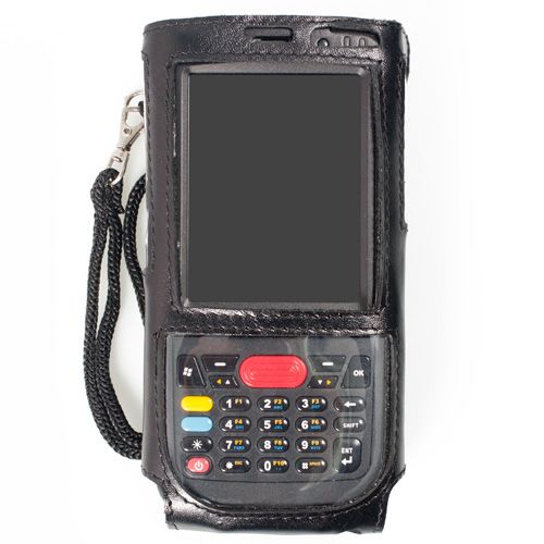 Чехол Proton CASE-PMC2100 для Proton PMC-2100, черная кожа, со скобой