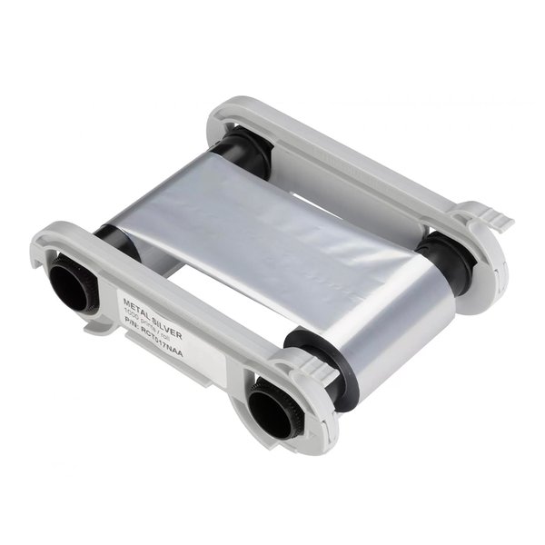 Лента монохромная серебряная для Evolis Zenius (1000 отпечатков)