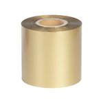 Термотрансферная лента Comercial Arque X9356, 100 мм х 74 м, Resin, OUT, Золотая