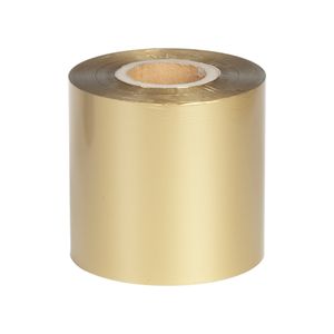 Термотрансферная лента Comercial Arque X9356, 100 мм х 74 м, Resin, OUT, Золотая