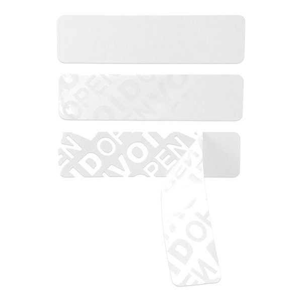 PET Void White 58 мм х 150 мм (1 ряд, 250 шт, втулка 40)