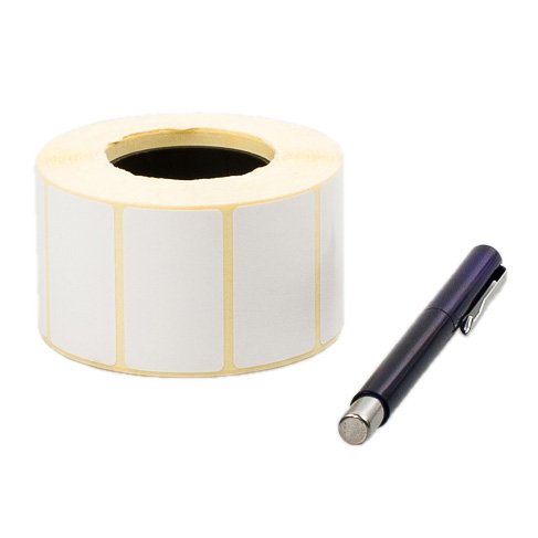 Полиэстеровая этикетка PET Matt Chrome TOP S8015 40 х 30 мм (1 ряд, 5000 шт, втулка 76)